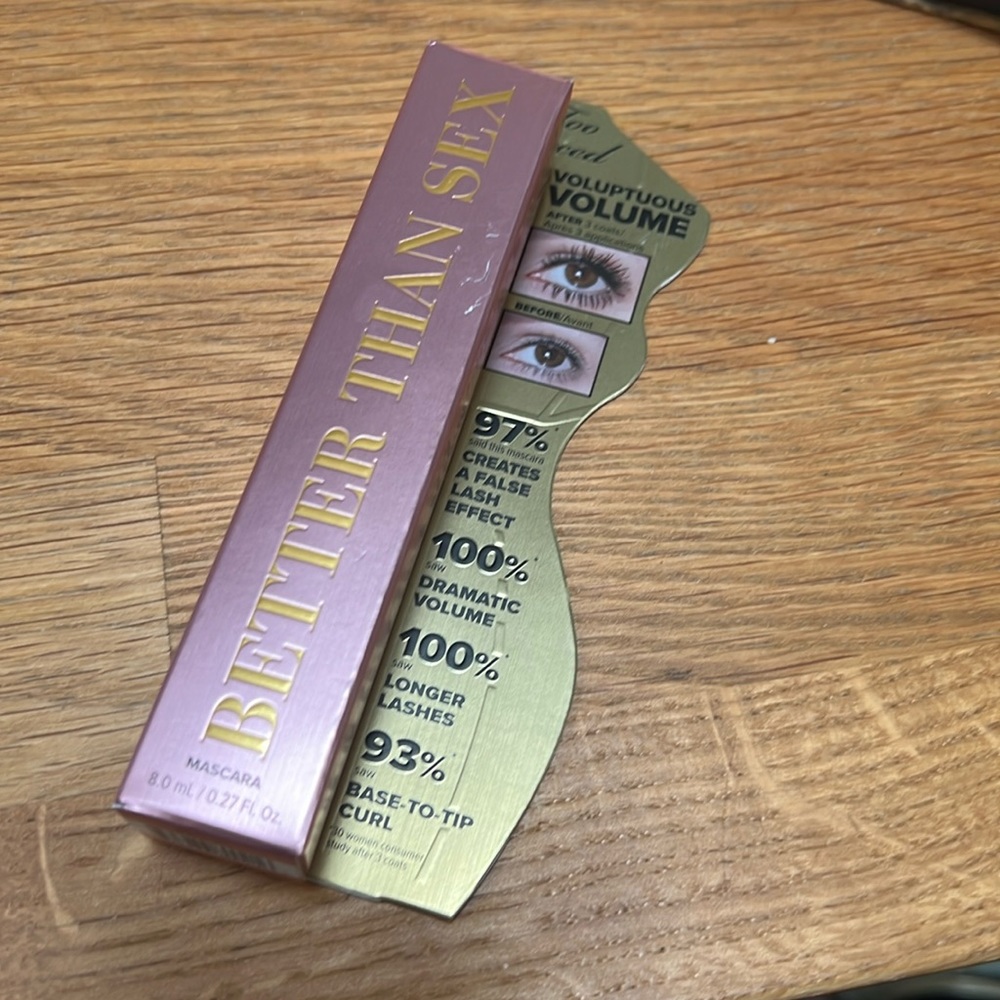 NWT Better Than Sex Mascara
